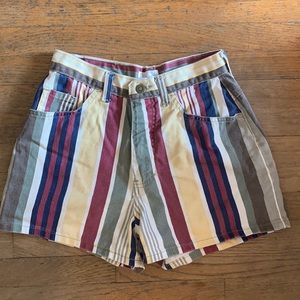 Vintage high waisted jean shorts